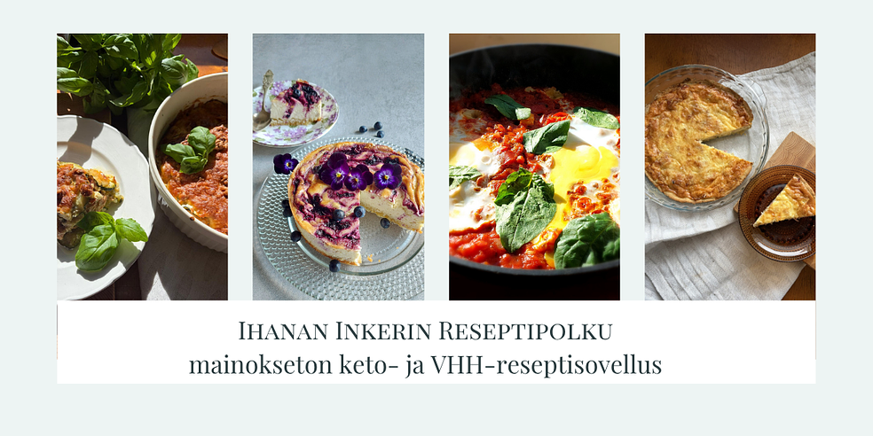Ihanan Inkerin Reseptipolku by LifeCoach Ihana Inkeri